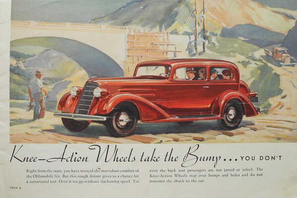 Лот из трех рекламных буклетов
марки Oldsmobile